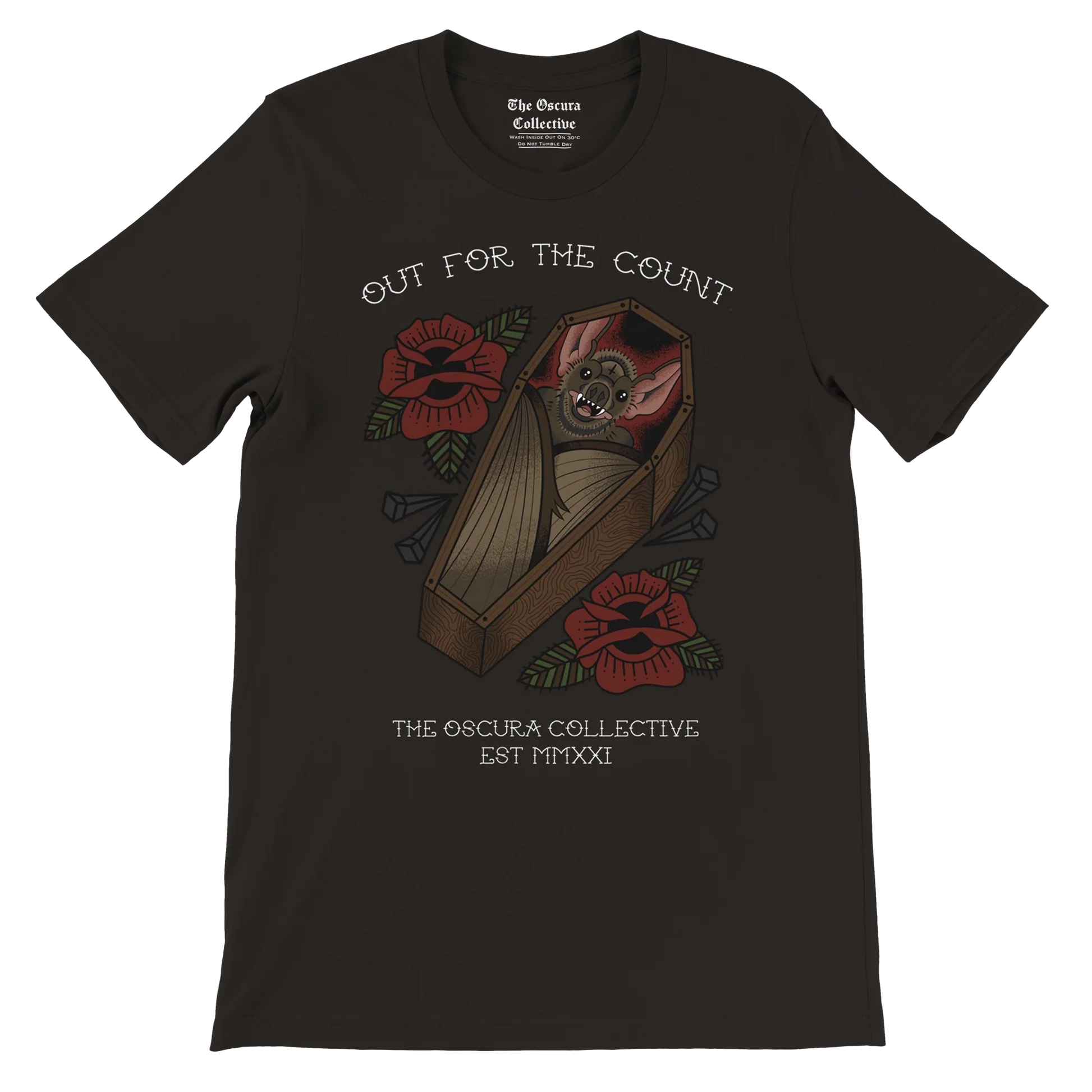 Out For The Count Unisex Black T shirt