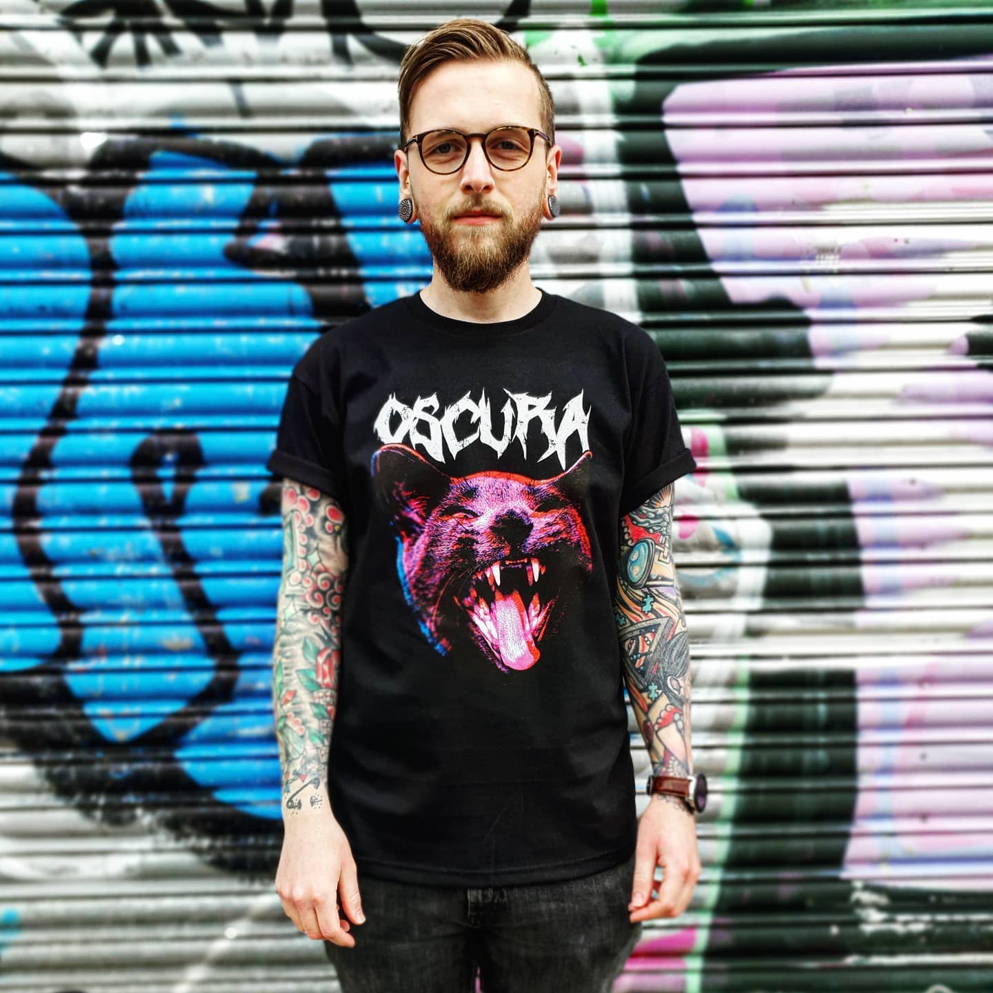 Franks Fangs Black Unisex T Shirt