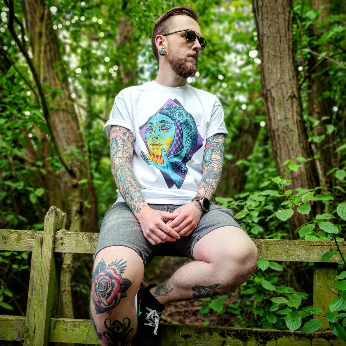 Phantasm Unisex White T-shirt