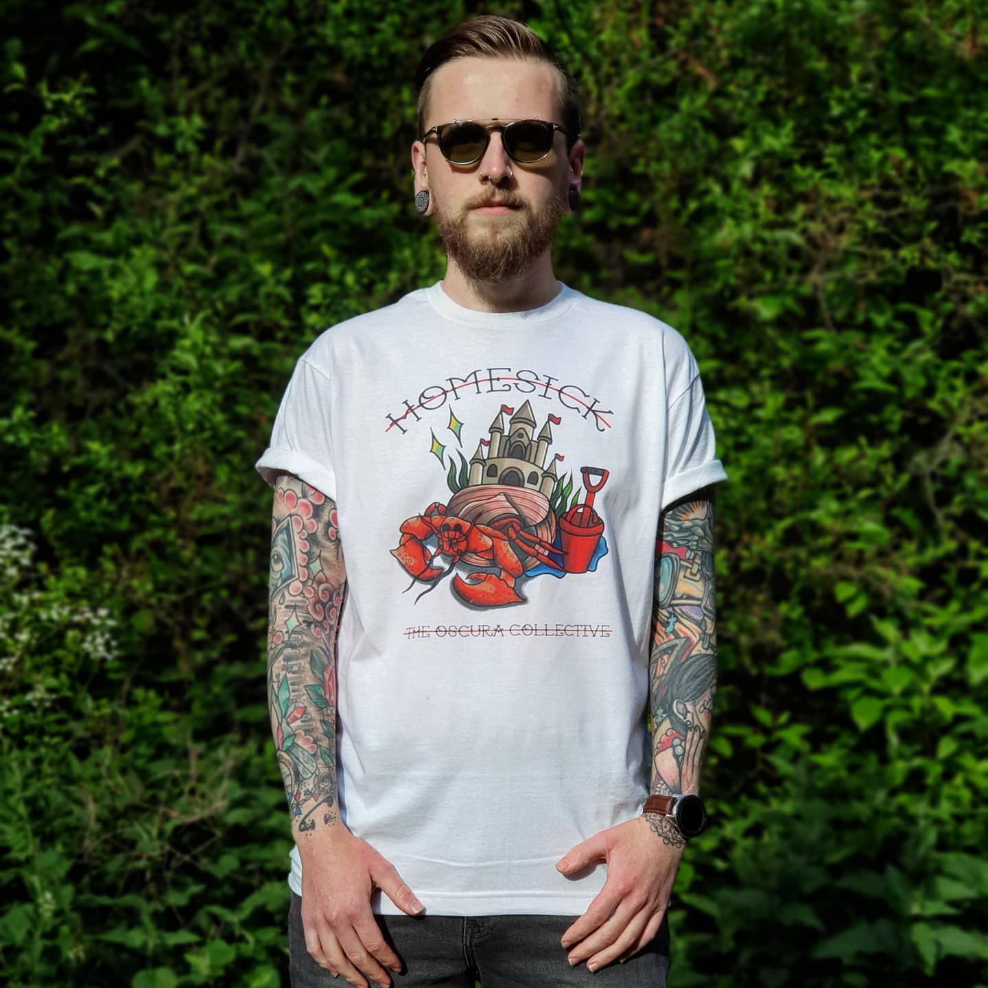 Homesick Unisex White T-shirt