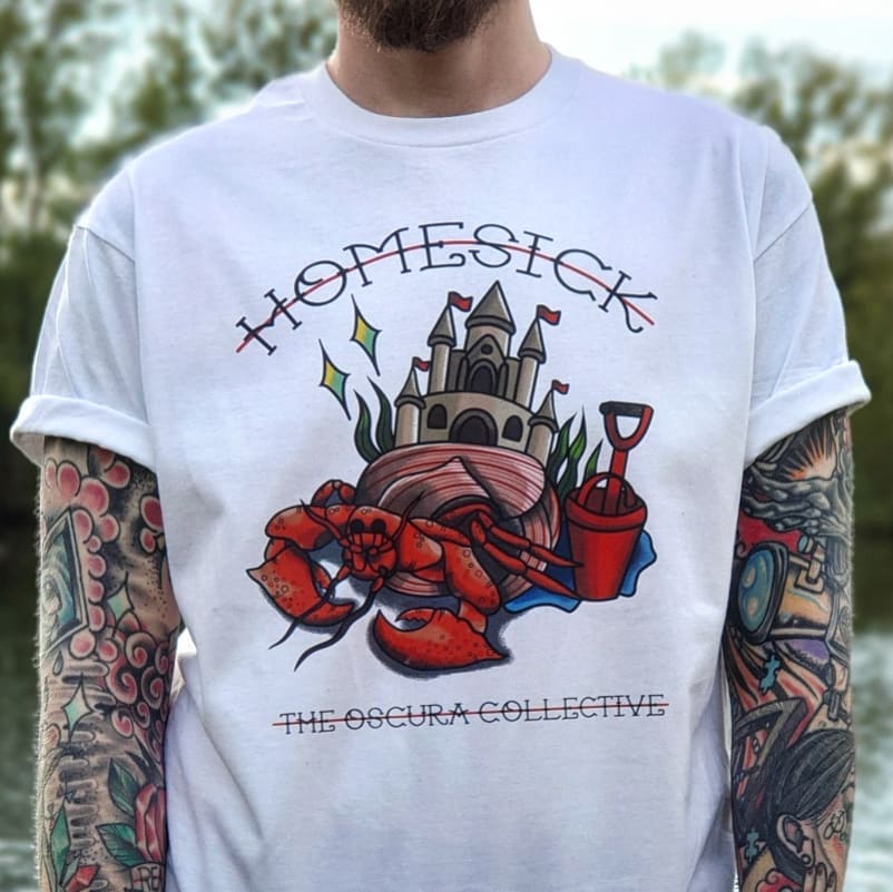 Homesick Unisex White T shirt
